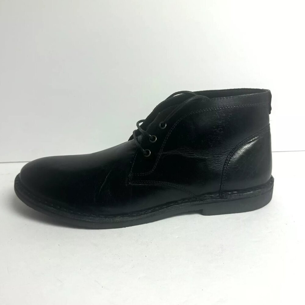 Crown Vintage Mens Casper Chukka Boot Black Size 11 M